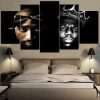 Tupac Shakur And Biggie Small Celebrity - 5 Panel Canvas Art Wall Decor