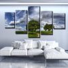 Two Roads - Nature 5 Panel Canvas Art Wall Decor