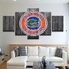 University Of Florida Gators - Sport 5 Panel Canvas Art Wall Decor-CV