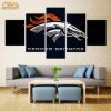 Usa Denver Broncos - Sport 5 Panel Canvas Art Wall Decor