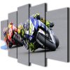 Valentino Rossi Believes - Automative 5 Panel Canvas Art Wall Decor