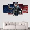 Valkyrie Rainbow Six Siege - Gaming 5 Panel Canvas Art Wall Decor