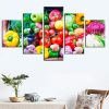 Vegetable 17 - Kitchen 5 Panel Canvas Art Wall Decor