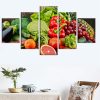 Vegetable 18 - Kitchen 5 Panel Canvas Art Wall Decor