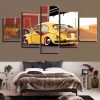 Vehicle 1 - Automative 5 Panel Canvas Art Wall Decor