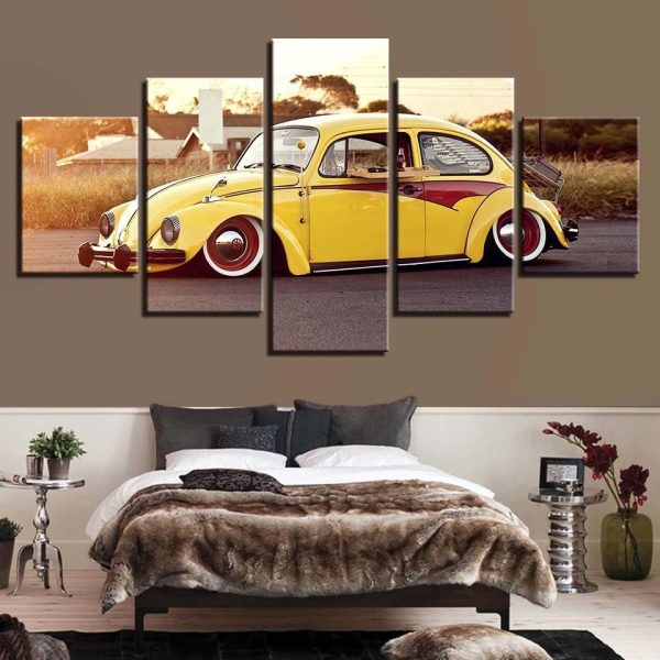 Vehicle 6 - Automative 5 Panel Canvas Art Wall Decor