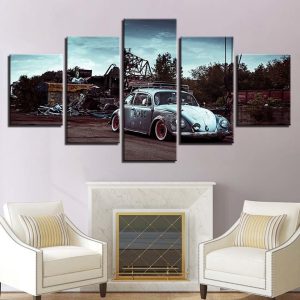 Vehicle 8 - Automative 5 Panel Canvas Art Wall Decor