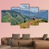 Views Of The Country’S In Northern Thailand - Nature 5 Panel Canvas Art Wall Decor