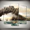 Vikings 4 Movie - 5 Panel Canvas Art Wall Decor