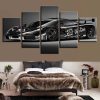 Vintage Car Style 12 - Automative 5 Panel Canvas Art Wall Decor