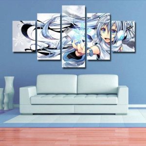 Vocaloid 1 - Anime 5 Panel Canvas Art Wall Decor