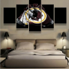 Washington Redskins Glove Sport - 5 Panel Canvas Art Wall Decor