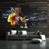 Watercolor Jimi Hendrix Celebrity - 5 Panel Canvas Art Wall Decor