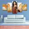 Wonder Woman V - Dc 5 Panel Canvas Art Wall Decor