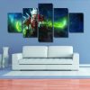 World Of Warcraft 22 - Gaming 5 Panel Canvas Art Wall Decor