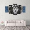 World Of Warcraft Alliance 2 - Gaming 5 Panel Canvas Art Wall Decor