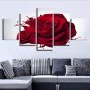 brilliant flower 3 - Nature 5 Panel Canvas Art Wall Decor