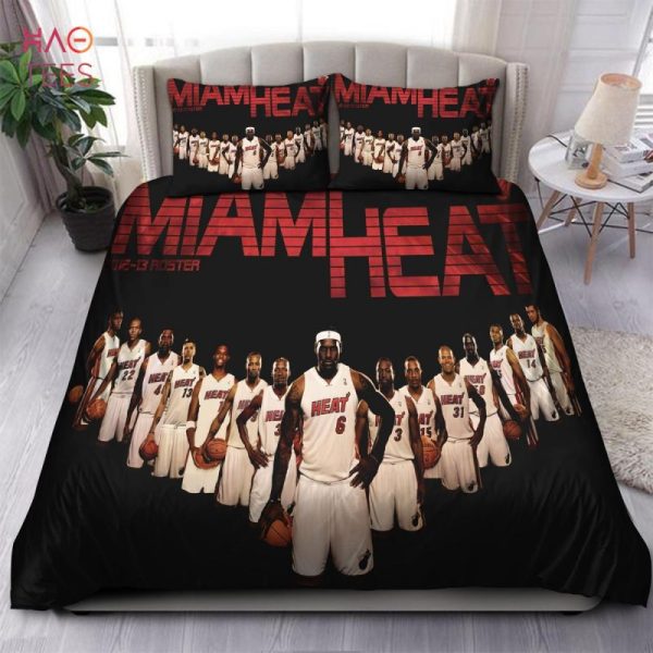 2012 – 2013 Roster Miami Heat NBA Bedding Sets