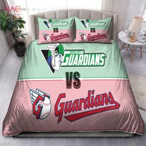 Art Logo Cleveland Guardians MLB Bedding Sets