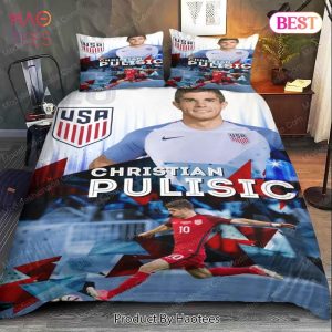 BEST Christian Pulisic United States Bedding Sets Bed Sets