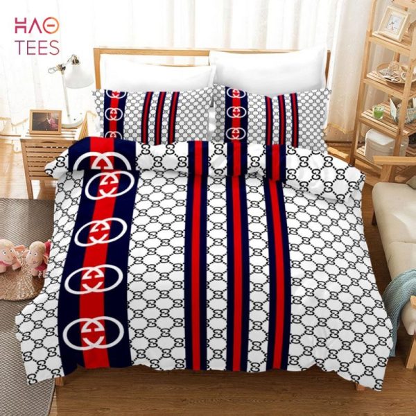 BEST Gucci Duvet Cover and Pillowcase Set Bedding Set