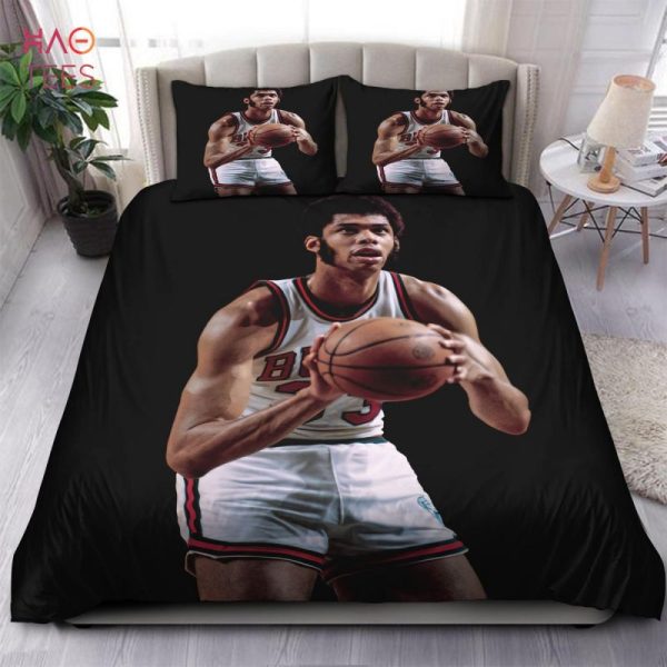 BEST Legend Kareem Abdul-Jabbar Milwaukee Bucks NBA Bedding Sets