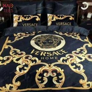 Baroque Gold Luxury Versace Brands Bedding Set  Duvet Cover