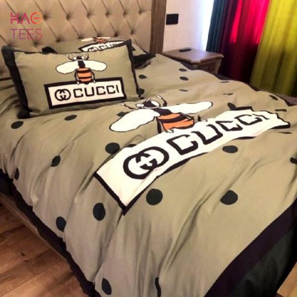 Bee Luxury Gc Gucci Bedding Sets Duvet Cover Luxury Brand Bedroom Sets