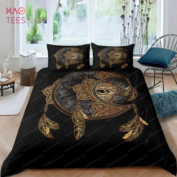 Bohemian Moon And Star Pattern Cosmic Nebula Bedding Sets