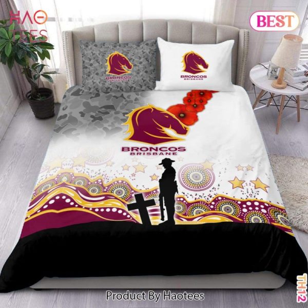 Brisbane Broncos anzac day Bedding Set