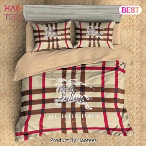 Burberry Fashion Luxury Brand Premium Bedding Set Home Decor