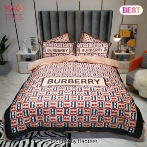 Burberry Luxury Brand Bedding Set Duvet Cover Home Decor