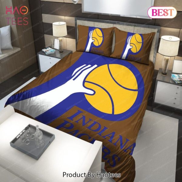 Buy 1976-1990 Logo Indiana Pacers NBA 232 Bedding Sets Bed Sets