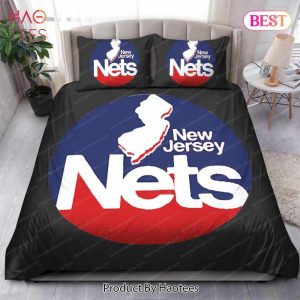 Buy 1978-1990 Logo Brooklyn Nets NBA 145 Bedding Sets Bed Sets