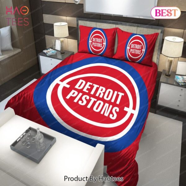 Buy 1979-1996 Logo Detroit Pistons NBA 221 Bedding Sets Bed Sets