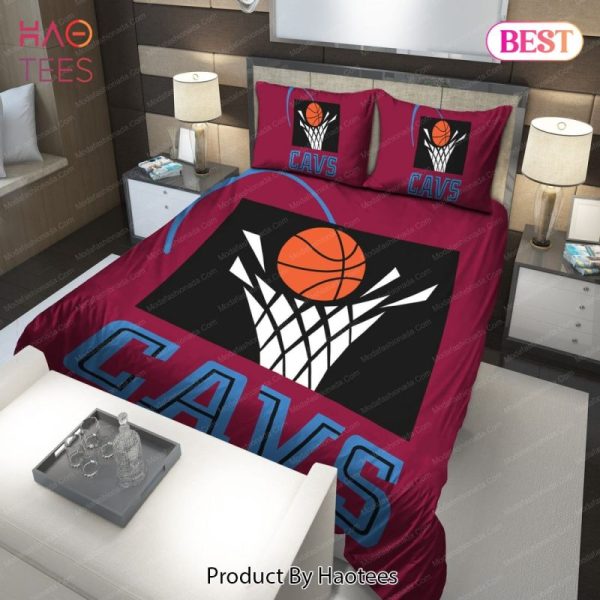 Buy 1995-2003 Logo Cleveland Cavaliers NBA 214 Bedding Sets Bed Sets