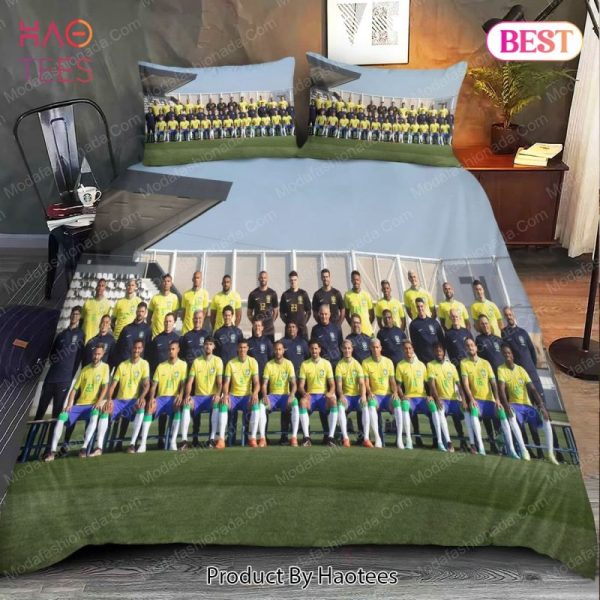 Buy Brazil National Football Team Worldcup 2022 Squad Bedding Sets Bed Sets