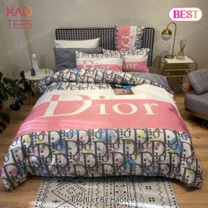 Buy Christian Dior Logo Brands 3 Bedding Set Bed Sets