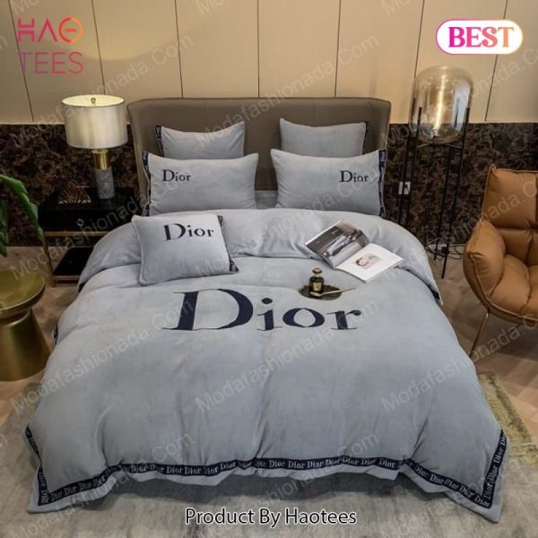 Buy Christian Dior Logo Brands 6 Bedding Set Bed Sets