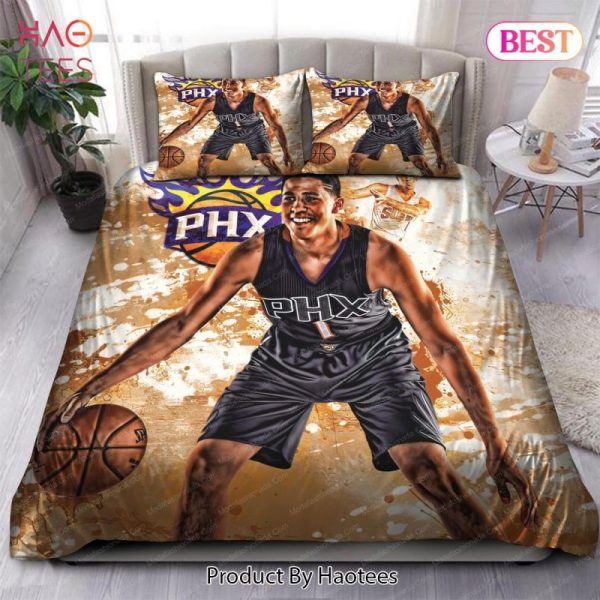 Buy Devin Booker Phoenix Suns NBA 83 Bedding Sets Bed Sets