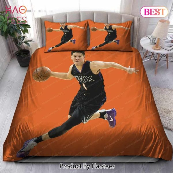 Buy Devin Booker Phoenix Suns NBA 84 Bedding Sets Bed Sets