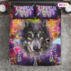 Buy Dreamcatcher And Wolf Dog Animal 376 Bedding Set Bed Sets