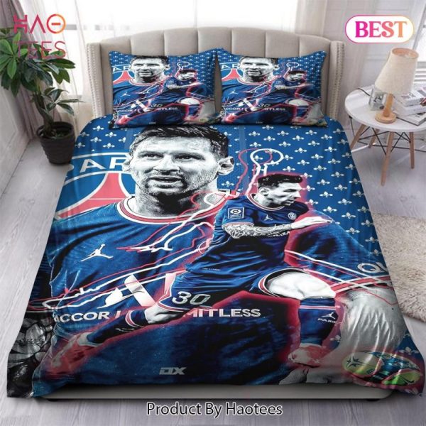 Buy FC PSG Lionel Messi 09 Bedding Sets Bed Sets