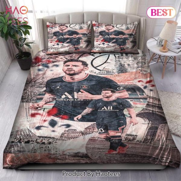 Buy FC PSG Lionel Messi 161 Bedding Sets Bed Sets