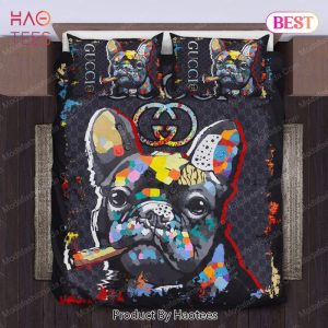 Buy Gucci Bulldogs Bedding Sets Bed Sets