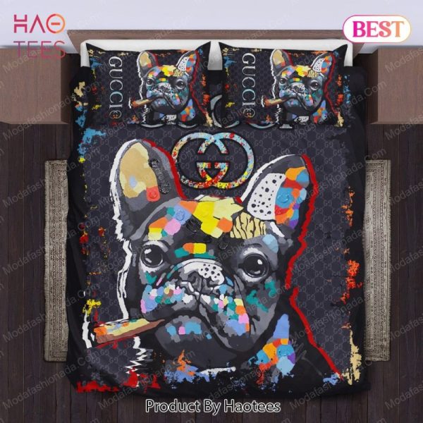 Buy Gucci Bulldogs Bedding Sets Bed Sets