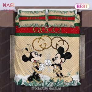 Buy Gucci Couple Disney Mickey Christmas Bedding Sets Bed Sets