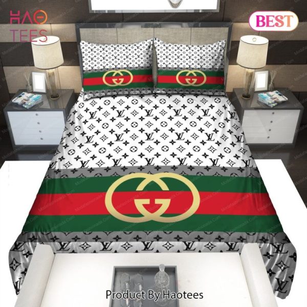 Buy Gucci Louis Vuitton Symbol Bedding Sets Bed Sets