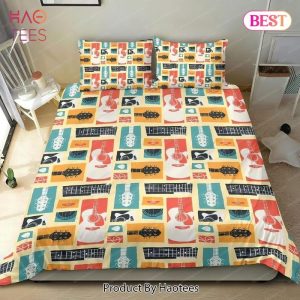 Buy Guitar Pattern Music Gift Bedding Sets Bed Sets