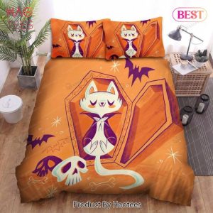 Buy Halloween Vampire Sleeping Inside The Coffin Cat Animal 270 Bedding Set Bed Sets